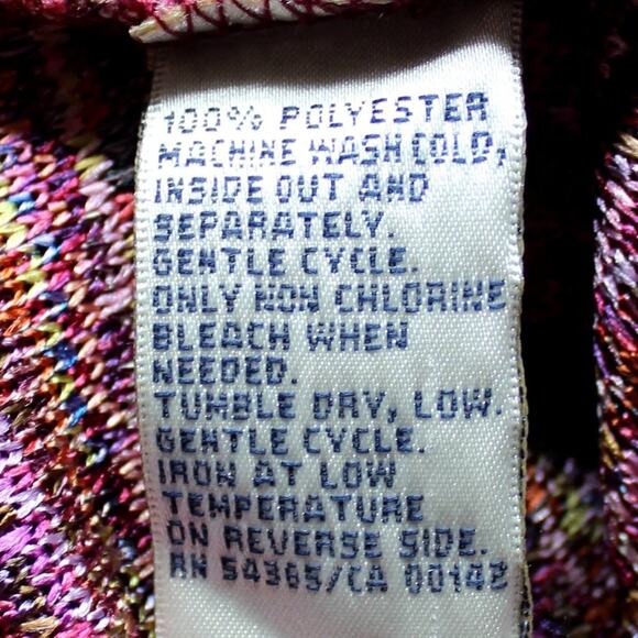 Allison Daley II Pink and Purple Heathered Blouse Size 2X - Picture 9 of 10